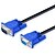 abordables Câbles, adaptateurs VGA-VGA Câble d&#039;extension, VGA to VGA Câble d&#039;extension Mâle - Femelle Acier nickelé 1.8m (6Ft)