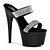 cheap Women&#039;s Sandals-Women&#039;s Sandals Stiletto Heel Peep Toe Slippers Dress Party &amp; Evening Rhinestone PU Summer Black
