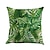 cheap Home &amp; Garden-Classic Set of 6 Cotton / Faux Linen Pillow Cover Pillow Case, Botanical Novelty Classical Retro Traditional / Classic Throw Pillow Outdoor Cushion for Sofa Couch Bed Chair Green