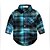 cheap Sets-Toddler Boys&#039; Check Plaid Long Sleeve Clothing Set Blue