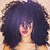 preiswerte Echthaarperücken mit Spitze-Echthaar Ohne Klebstoff und  Spitze in der Front / Spitzenfront Perücke Brasilianisches Haar Kinky Curly Perücke Stufenhaarschnitt / Mit Strähnen 130% Gefärbte Haarspitzen (Ombré Hair) / Natürlicher