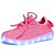 preiswerte Mädchenschuhe-Mädchen Schuhe Tüll Frühling Komfort / Leuchtende LED-Schuhe Sportschuhe Walking LED für Grün / Blau / Rosa / Gummi