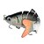 זול פיתיונות וזבובי דיג-1 pcs פתיונות דיג רב-מפרקים כְּמוֹ בַּחַיִים 6 מִגזָר שוקע Bass פורל פייק ווווים משולשים הטלת פיתיון דיג בפתיון דיג כללי