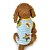 preiswerte Hundekleidung-Hund Weste Hundekleidung Lässig/Alltäglich Karton Blau Rosa Kostüm Für Haustiere