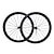 Недорогие Велосипедные колеса-700CC Колесные пары Велоспорт 20,5 mm Шоссейный велосипед углерод / Алюминиевый сплав / Сталь Клинчерная покрышка F:20 R:24 Спицы 60 mm