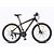 abordables Vélos-Vélo tout terrain vtt Cyclisme 27 Vitesse 27 pouces SHIMANO M370 Frein à Disque Fourche de suspension en alliage d&#039;aluminium Aluminium