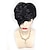 cheap Synthetic Trendy Wigs-Synthetic Wig Natural Wave Natural Wave Wig Short Natural Black Synthetic Hair Middle Part Bob Black