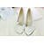 abordables Chaussures de mariée-Femme Chaussures de mariage Maille Mariage Bureau et carrière Habillé Couleur Pleine Eté Strass Perle Dentelle Talon bloc Bout pointu Bout rond Classique Doux Marche Dentelle Polyuréthane Mocassins