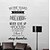 cheap Wall Stickers-Fashion / Words &amp; Quotes Wall Stickers Words &amp; Quotes Wall Stickers Decorative Wall Stickers, Plastic Home Decoration Wall Decal Wall Decoration 1 set