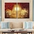 cheap Oil Paintings-Large Hand-Painted Modern Landscape Tree Oil Painting On Canvas One Panel With Frame Ready To Hang
