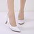 cheap Wedding Shoes-Women&#039;s Wedding Shoes Kitten Heel / Cone Heel / Low Heel Pointed Toe Rhinestone / Sparkling Glitter / Stitching Lace Satin Comfort / Basic Pump Spring / Summer White / Purple / Champagne