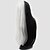 abordables Perruques Synthétiques Sans Bonnet-Perruque Synthétique Droit Droite Perruque Long Noir blanc Cheveux Synthétiques Femme Noir Blanc
