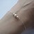 cheap Bracelets-Women&#039;s Pearl Chain Bracelet Charm Bracelet Dainty Ladies Delicate Small Alloy Bracelet Jewelry Golden / Silver For Party Casual Daily Sports