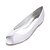 abordables Chaussures de mariée-Femme Chaussures de mariage Talon Plat Bout ouvert Fleur / Combinaison Satin Confort / Ballerine Printemps / Eté Blanche / Violet / Champagne / Mariage / Soirée &amp; Evénement / EU39