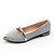 cheap Women&#039;s Flats-Women&#039;s Flats Dress Shoes Comfort Shoes Pearl Sparkling Glitter Buckle Flat Heel Pointed Toe Closed Toe Sweet Dress PU Loafer Fall Spring Summer Solid Colored Black Silver Gold