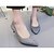 cheap Women&#039;s Heels-Women&#039;s Heels Dress Kitten Heel Pointed Toe Light Soles PU Black Pink Beige
