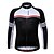 cheap Women&#039;s Cycling Clothing-WOSAWE Unisex Long Sleeve Cycling Jersey - Black Bike Jersey Top Quick Dry Sports Winter Polyester Fleece Mountain Bike MTB Road Bike Cycling Clothing Apparel / Stretchy / Advanced / Advanced