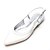 cheap Wedding Shoes-Women&#039;s Wedding Shoes Slingback Wedding Flats Bridesmaid Shoes Ribbon Tie Flat Heel Pointed Toe Comfort Ballerina D&#039;Orsay &amp; Two-Piece Wedding Dress Party &amp; Evening Satin Spring Summer White Purple