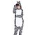 olcso Kigurumi pizsamák-Felnőttek Kigurumi pizsama Zebra Onesie pizsama Φανελένιο Ύφασμα Fekete / Fehér Cosplay mert Férfi és női Allati Hálóruházat Rajzfilm Fesztivál / ünnepek Jelmez / Csík