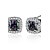 cheap Earrings-Women&#039;s Cubic Zirconia Stud Earrings - Zircon Basic Black For Wedding / Party / Daily