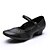 cheap Ballroom Shoes &amp; Modern Dance Shoes-Women&#039;s Dance Sneakers Faux Leather Full Sole Low Heel Dance Shoes Black / Fuchsia / Red / Practice