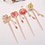 cheap Hair Accessories-Complex Classic Hairpin Hair Ornaments Palace Hairpin National Wind Hair Ornaments Diamond Tassel Step Shake Crystal Jewelry 4PCS