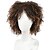 cheap Synthetic Trendy Wigs-Synthetic Wig Curly Curly Wig Short Ombre Black / Medium Auburn Synthetic Hair Women&#039;s
