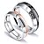 cheap Men&#039;s Rings-Couple Rings AAA Cubic Zirconia White Titanium Steel Luxury Love Fashion / Men&#039;s / Band Ring