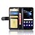 olcso Huawei-tokok-Case Kompatibilitás Huawei P10 Plus / P10 Lite / P10 Pénztárca / Kártyatartó / Állvánnyal Héjtok Egyszínű Kemény PU bőr