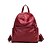 preiswerte Rucksäcke-Damen Taschen PU Rucksack Rüschen Rote / Grau / Gelb