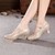 baratos Sapatos Para Dança de Salão &amp; Dança Moderna-Mulheres Sapatos de Dança Moderna Salto Presilha Salto Cubano Prateado Dourado Fivela / Interior / Ensaio / Prática / Profissional