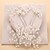 billige Bryllupshodeplagg-Imitation Pearl Hair Combs / Headwear with Floral 1pc Wedding / Special Occasion / Anniversary Headpiece