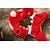 billige Hundeklær-Hund Hettegensere Vinter Hundeklær Rød Kostume Bomull Ensfarget Jul