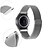 abordables Correas de Smartwatch-Ver Banda para Gear S2 Classic Samsung Galaxy Correa Milanesa Acero Inoxidable Correa de Muñeca