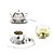 billiga Kaffe och te-teapot te infuser med mini platta rostfritt stål filter