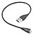 voordelige USB-kabels-usb 2.0 opladen lader voedingskabel voor Fitbit hr band draadloze activiteit armband polsbandje