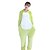 cheap Kigurumi Pajamas-Adults&#039; Kigurumi Pajamas Frog Onesie Pajamas Flannel Fabric Green Cosplay For Men and Women Animal Sleepwear Cartoon Festival / Holiday Costumes