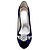 preiswerte Hochzeitsschuhe-Damen Hochzeit Schuhe Stöckelabsatz Peep Toe Pumps Hochzeit Party &amp; Festivität Kristall Elastisches Gewebe Sommer Schwarz / Marinenblau / Blau