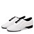 ieftine Pantofi Dans Clasic &amp; Modern-Bărbați Pantofi de dans Nappa Leather Pantofi Dans Latin Călcâi Toc Jos Alb / Interior
