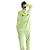 cheap Kigurumi Pajamas-Adults&#039; Kigurumi Pajamas Frog Onesie Pajamas Flannel Fabric Green Cosplay For Men and Women Animal Sleepwear Cartoon Festival / Holiday Costumes