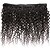 cheap Natural Color Hair Weaves-3 Bundles with Closure Brazilian Hair Curly Kinky Curly Human Hair Bundle Hair Human Hair Weaves Human Hair Extensions / 8A
