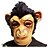 preiswerte Masken-Halloween-Masken Tiermaske Affe Zum Gruseln Kleben Erwachsene Unisex Jungen Mädchen Spielzeuge Geschenk