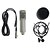 abordables Micros-Microphone à Condensateur Polycarbonate BM-8002 Câblé pour l&#039;enregistrement et la diffusion en studio