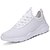 cheap Men&#039;s Sneakers-Men&#039;s Trainers Athletic Shoes Comfort Shoes Light Soles Casual Outdoor PU White Black Fall Spring / Lace-up