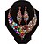 abordables Conjuntos de joyas-Mujer Pendientes colgantes Collar Lazo Personalizado Lujo Moda Aretes Joyas Rojo Para Boda Fiesta Cumpleaños Regalo Diario Ceremonia / Pedida