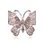 abordables Broches-Femme Broche Papillon Animal Style Simple Broche Bijoux Argent Pour Soirée Quotidien