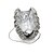 billige Hånd- og aftentasker-Dame Krystaldetaljering Legering Aftentaske Rhinestone Crystal Evening Bags Geometrisk Sølv / Bryllup tasker / Bryllup tasker