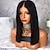 cheap Human Hair Wigs-Human Hair Glueless Lace Front / Lace Front Wig Indian Hair Straight Wig Bob Haircut 130% Natural Hairline / For Black Women Women&#039;s Short Human Hair Lace Wig