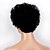 cheap Human Hair Capless Wigs-Human Hair Blend Wig Short Curly Afro Short Hairstyles 2020 Berry Curly Afro Black African American Wig For Black Women Machine Made Women&#039;s Natural Black #1B