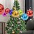 economico Addobbi di Natale-24 pz / set 4 cm moderno albero di natale palla palline natale festa nuziale appeso ornamento decorazione di natale forniture